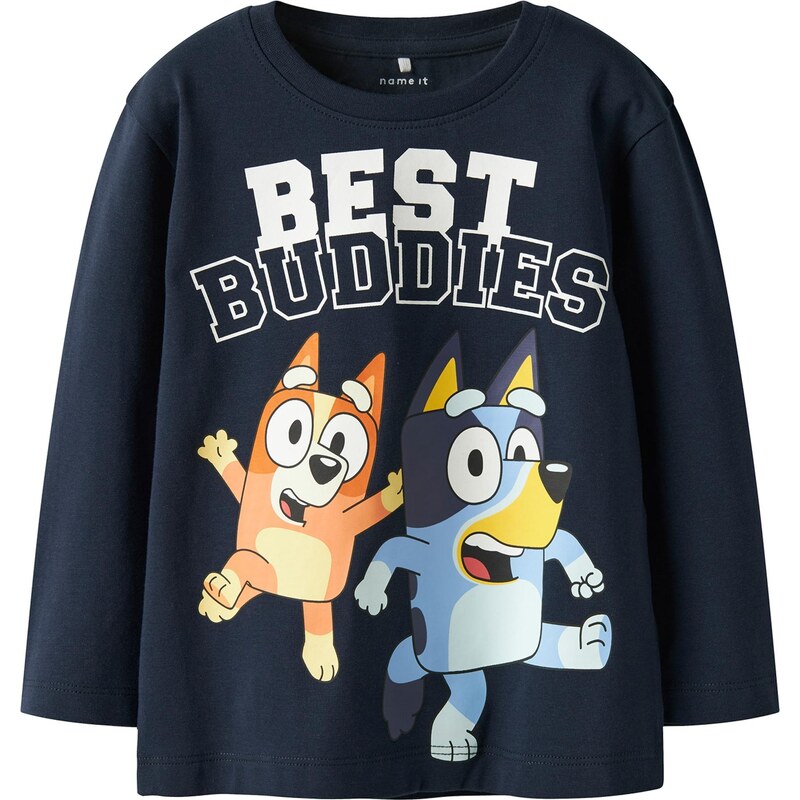 NAME IT Tričko NMMODIN BLUEY krémová / námornícka modrá / žltá / 66330480