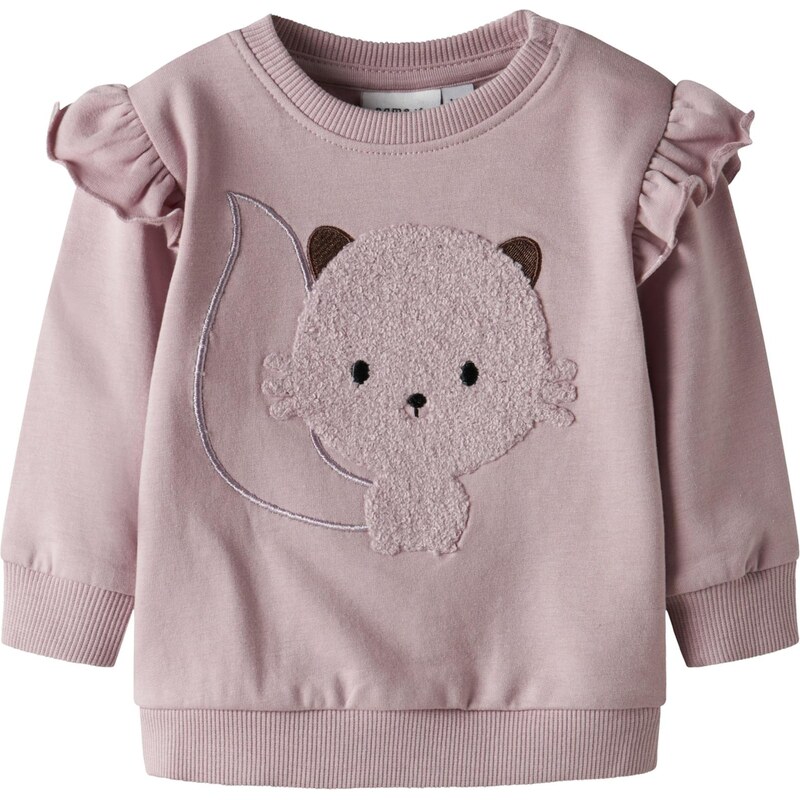 NAME IT Mikina NBFSOUND orgovánová / čierna 66330485