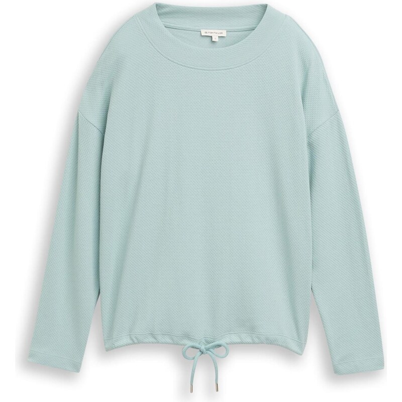 TOM TAILOR Mikina tyrkysová 66330543