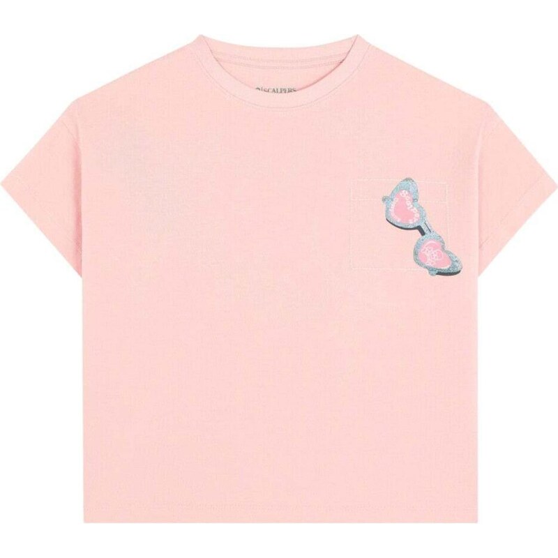 Scalpers Tričko svetloružová 66330577