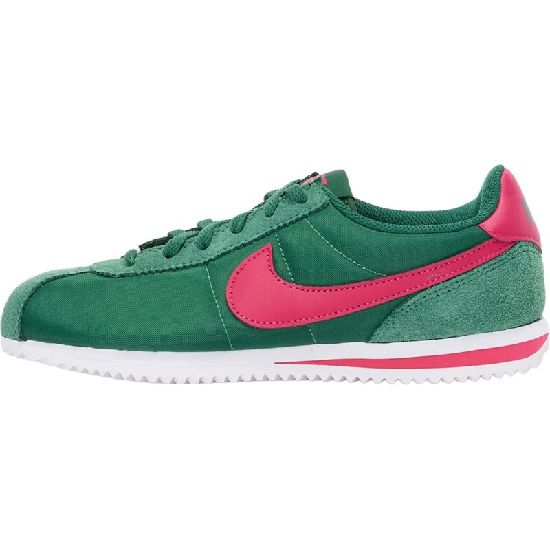 Nike Sportswear Tenisky CORTEZ TXT zelená / ružová 66330584