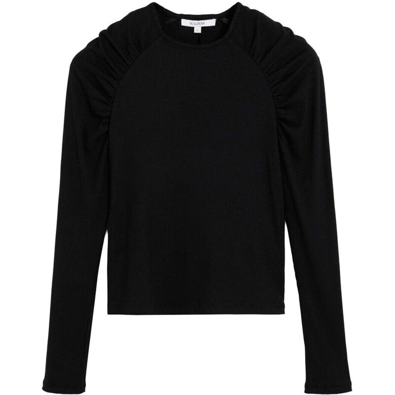 Scalpers Tričko čierna 66330587