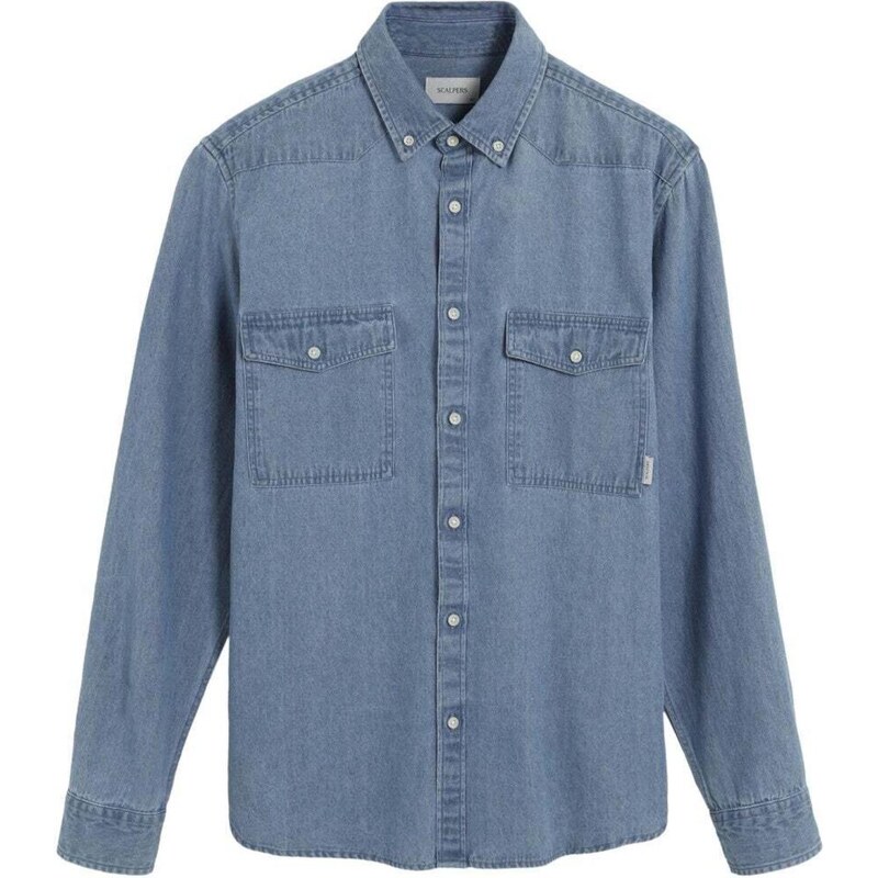 Scalpers Košeľa modrá 66330614