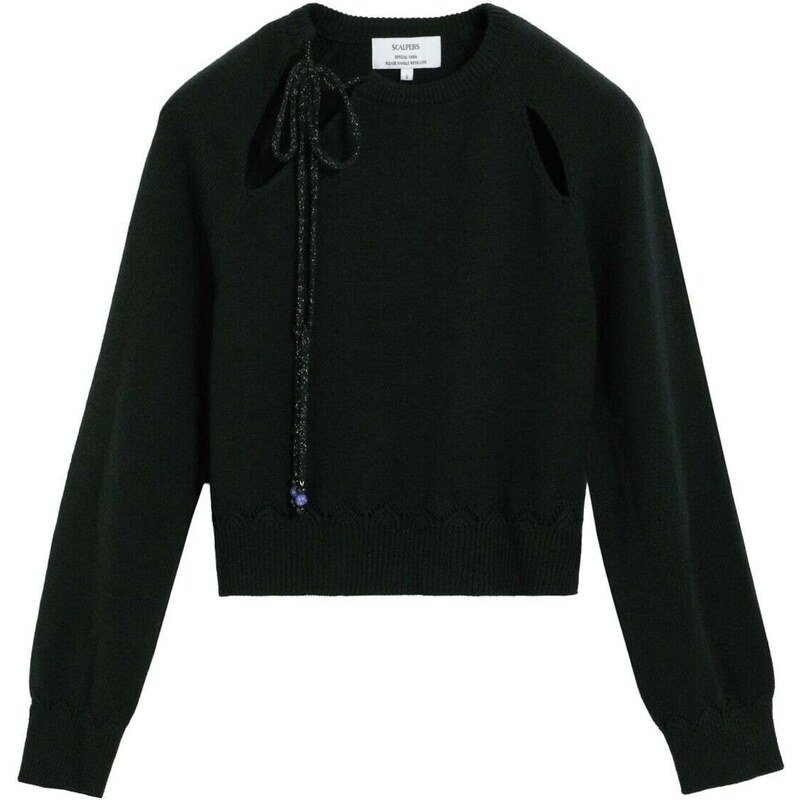 Scalpers Sveter tmavozelená 66330662