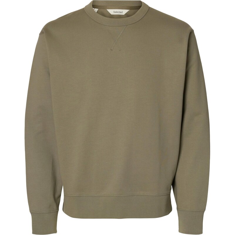 SELECTED Mikina SLHLUKE sivobéžová 66330719