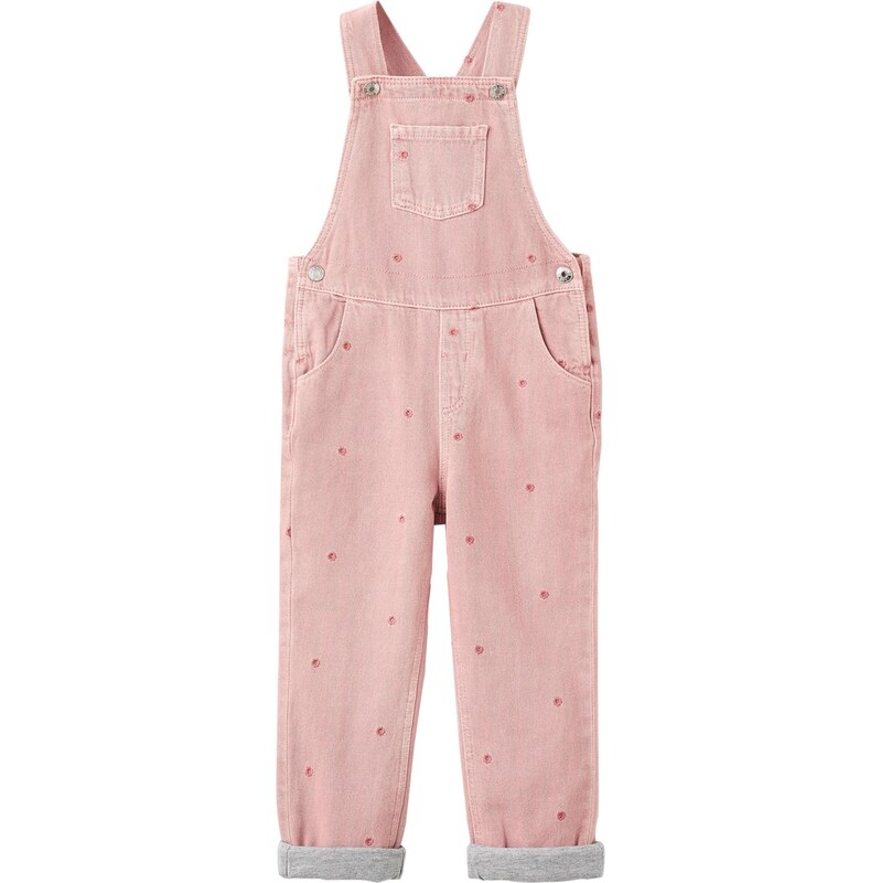 MANGO KIDS Nohavice na traky Emillef ružová / ružová 66330736