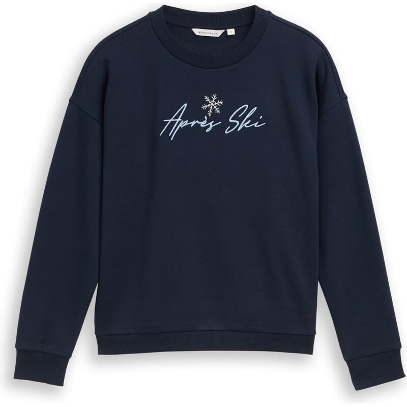 TOM TAILOR Mikina svetlomodrá / tmavomodrá 66330796