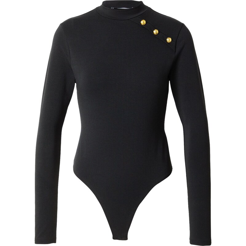 ABOUT YOU Košeľové body Annika zlatá / čierna 66330818