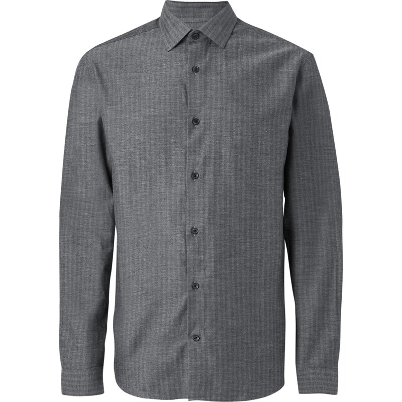 JACK & JONES Košeľa JPRBLAParker čierna melírovaná 66330863