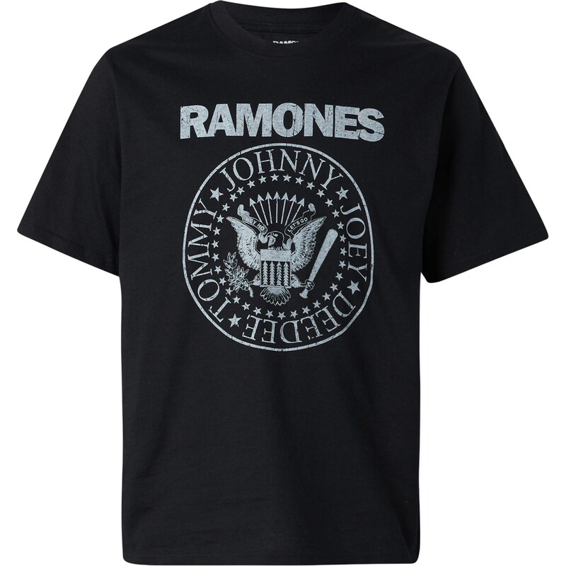 Jack & Jones Premium Tričko JPRBLURAMONES svetlosivá / čierna 66330887