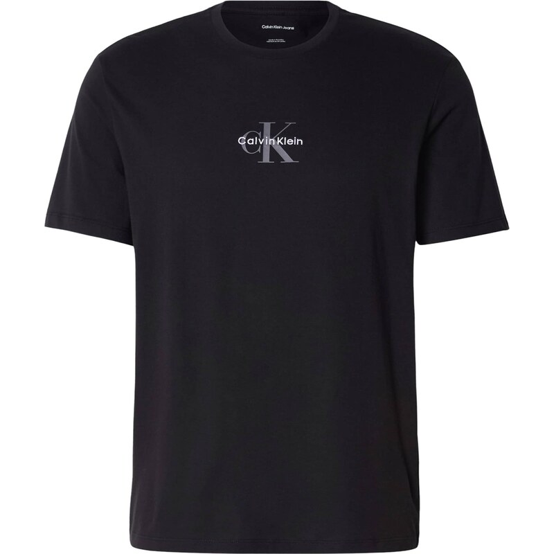 Calvin Klein Jeans Tričko sivá / čierna / biela 66330905