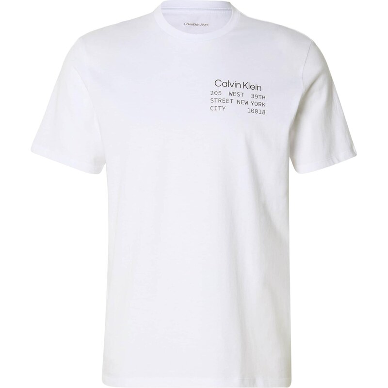 Calvin Klein Jeans Tričko čierna / biela 66330914