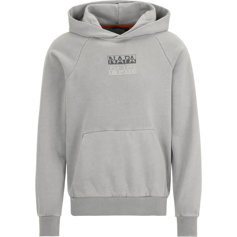 NAPAPIJRI Mikina B-CORTONA sivá / svetlosivá / tmavosivá 67458625