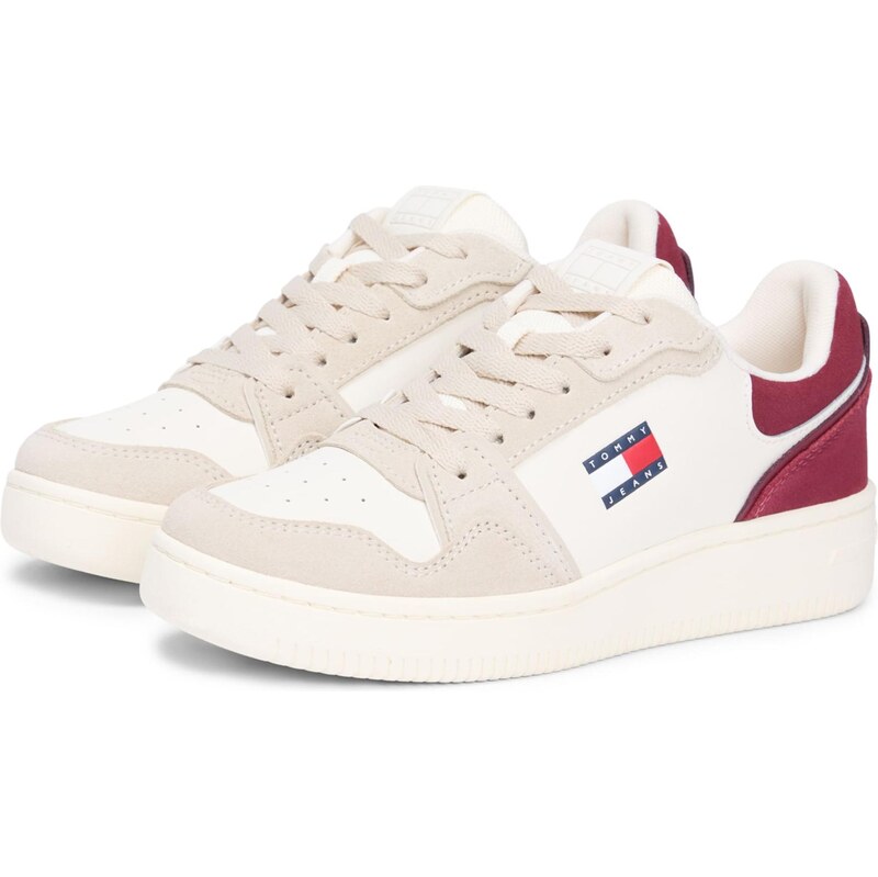 Tommy Jeans Nízke tenisky TJW RETRO BASKET SNEAKER béžová / nebielená 66330996