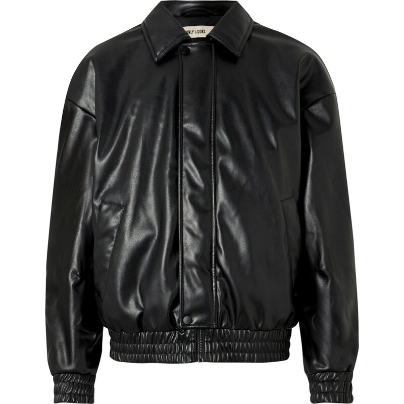 Only & Sons Prechodná bunda ONSPHILL čierna 66331024