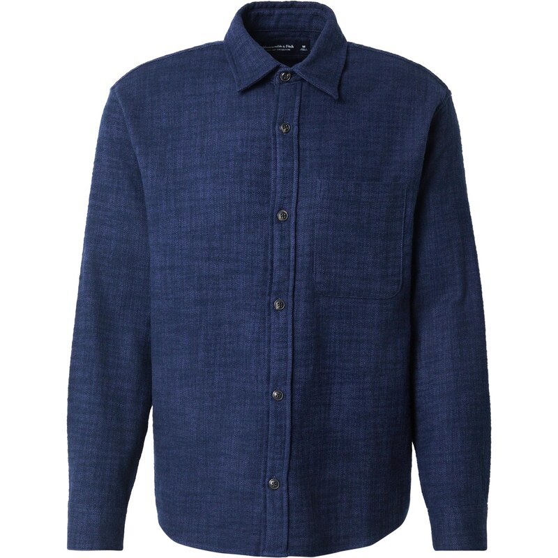 Abercrombie & Fitch Košeľa námornícka modrá 66331067