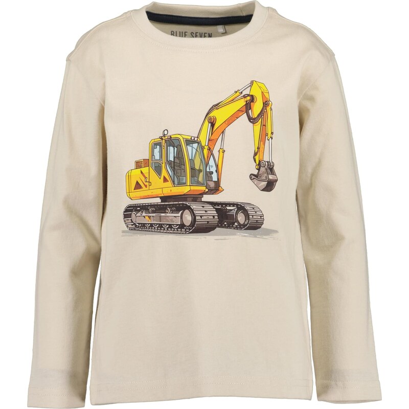 BLUE SEVEN Tričko žltá / sivá / sivobéžová / čierna 66331095