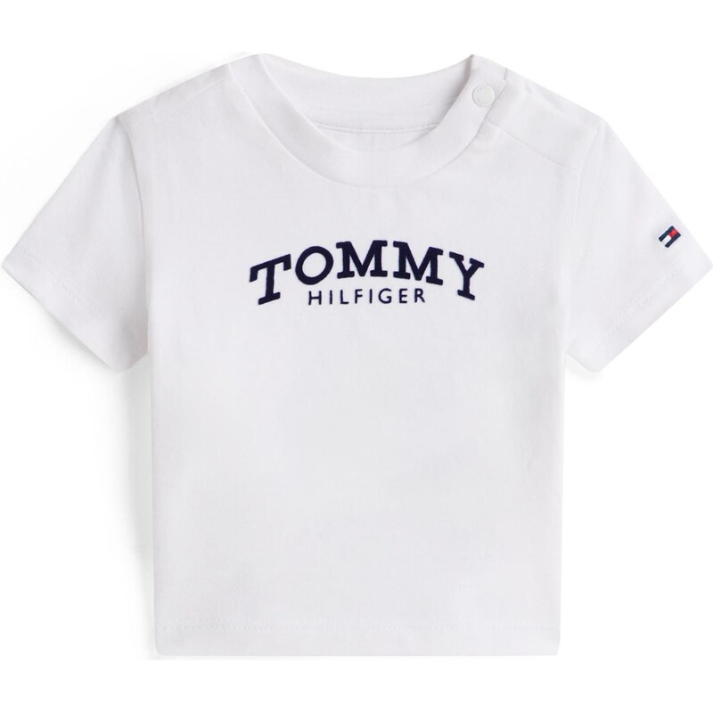TOMMY HILFIGER Tričko námornícka modrá / biela 66331154