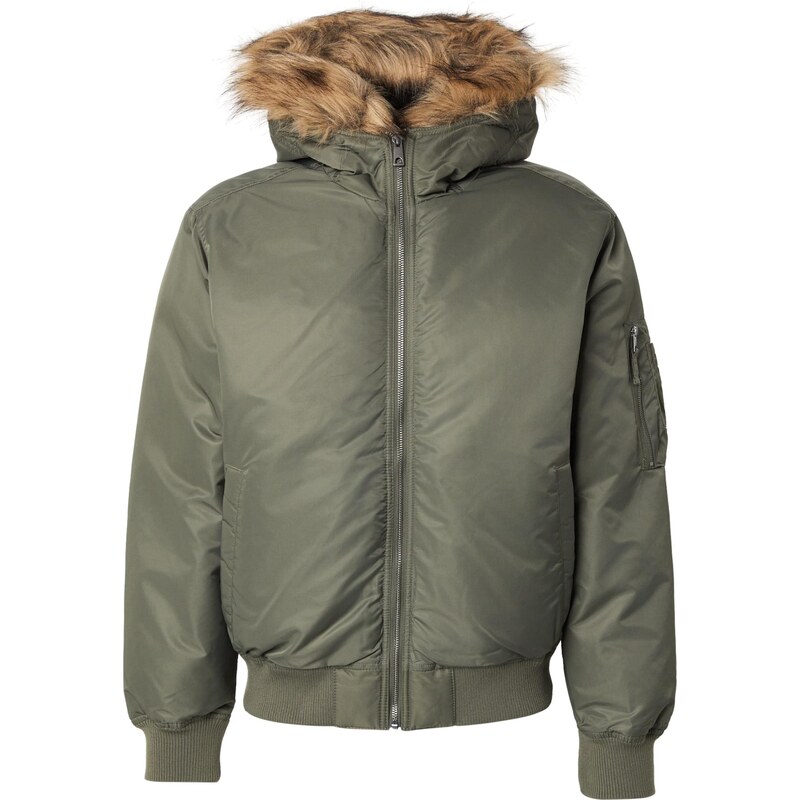 HOLLISTER Prechodná bunda olivová 66331197