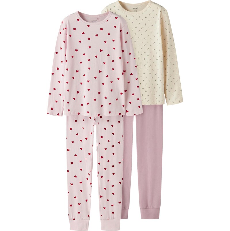 NAME IT Pyžamo svetložltá / orgovánová / ružová / bordová 66331180