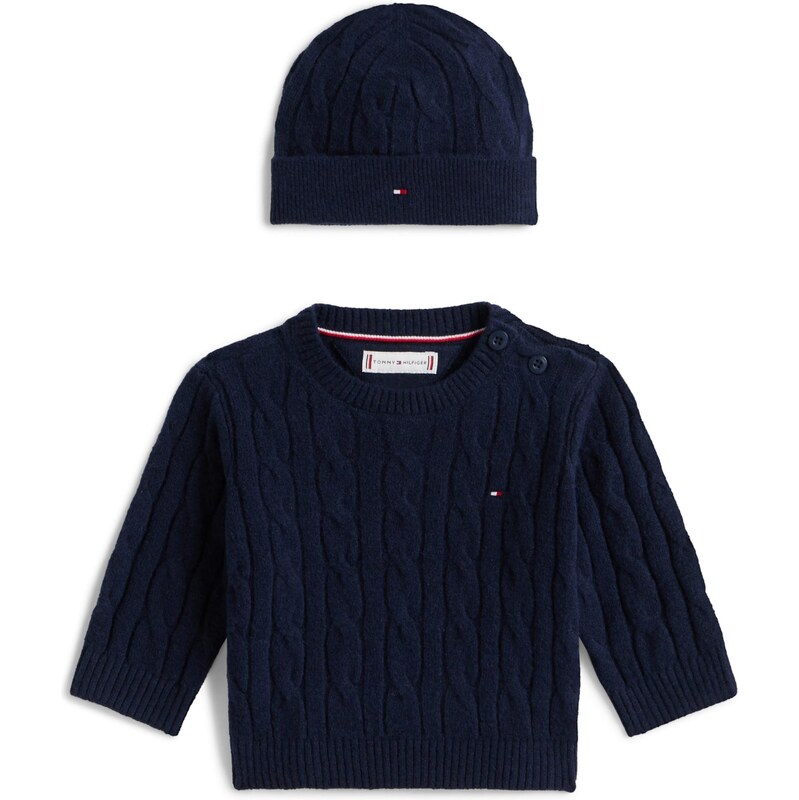 TOMMY HILFIGER Sveter námornícka modrá 66331158