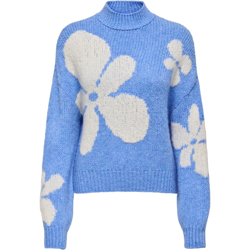 JDY Sveter JDYKILIAN azúrová / biela 66331165