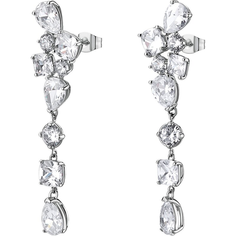 Brosway Luxusné visiace náušnice s čírymi kubickými zirkónmi Dreaming 66589651