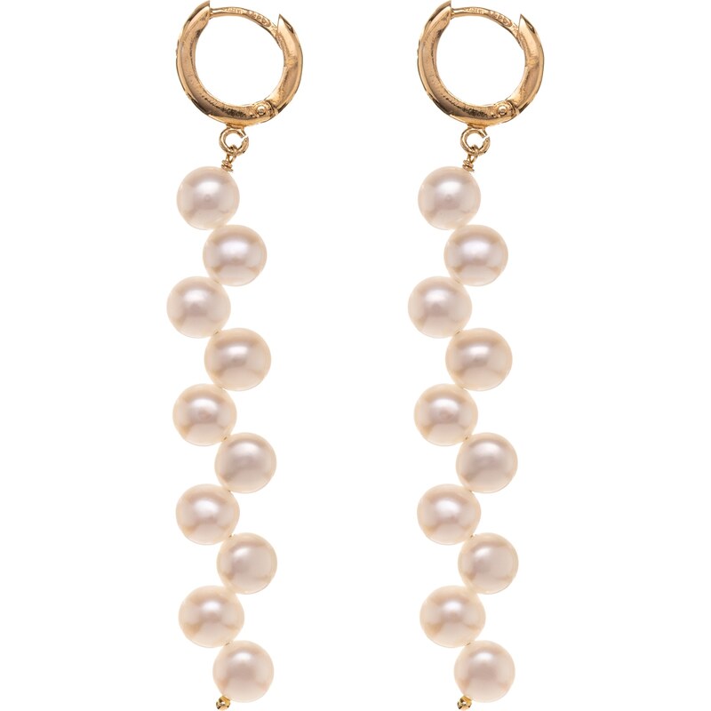 Alisia Jedinečné dlhé náušnice s pravými perlami AL5150.01.000 66583162