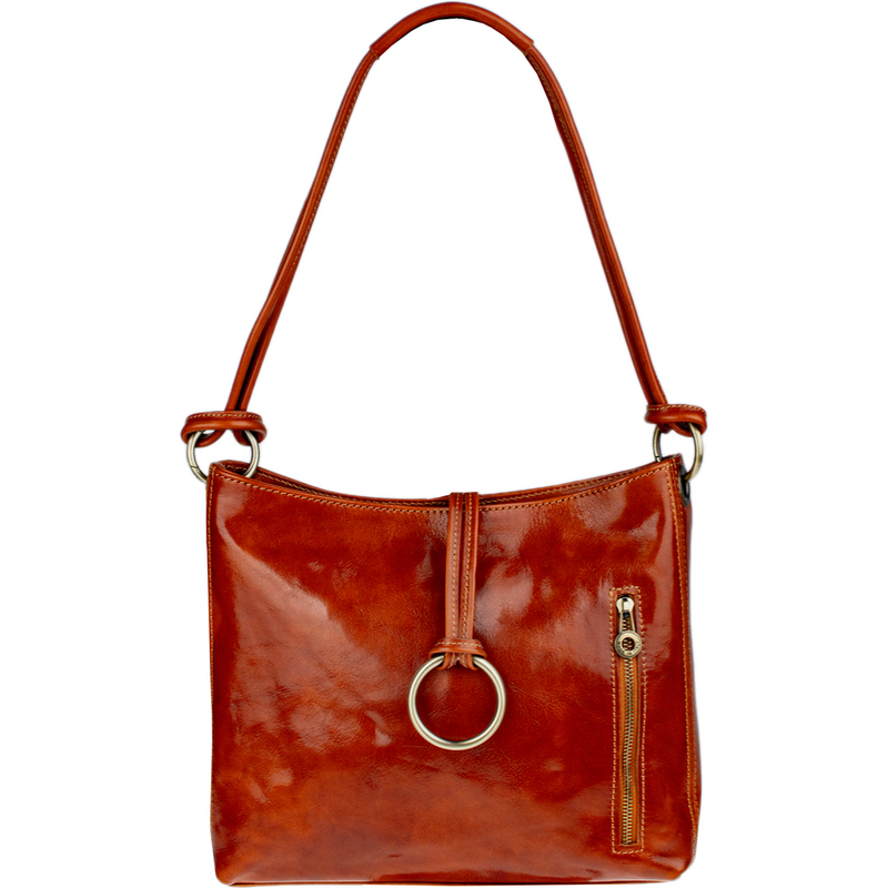 Camel kožená talianska kabelka Veroncia Camel NovaKabelka.sk 66335415