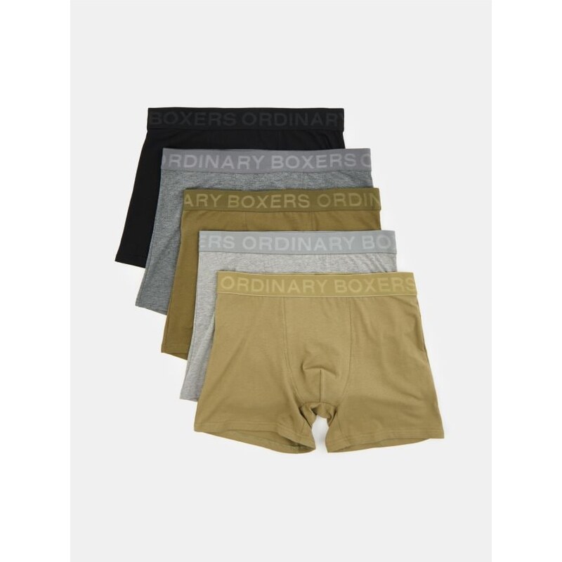 Sinsay - Súprava 5 boxeriek - viacfarebná 66344954