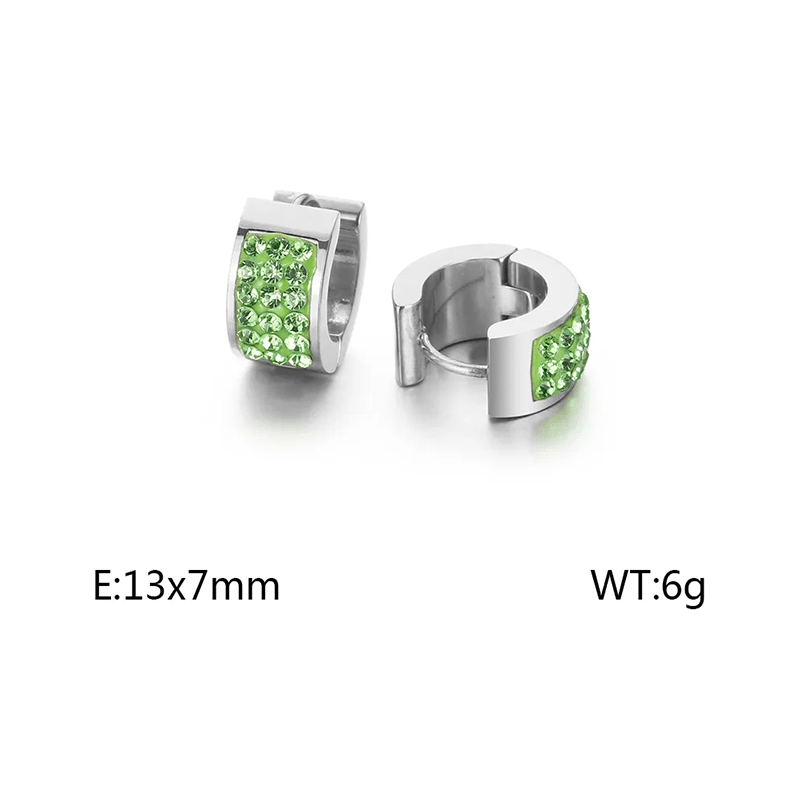 Oceľové náušnice Glare 637 66335315