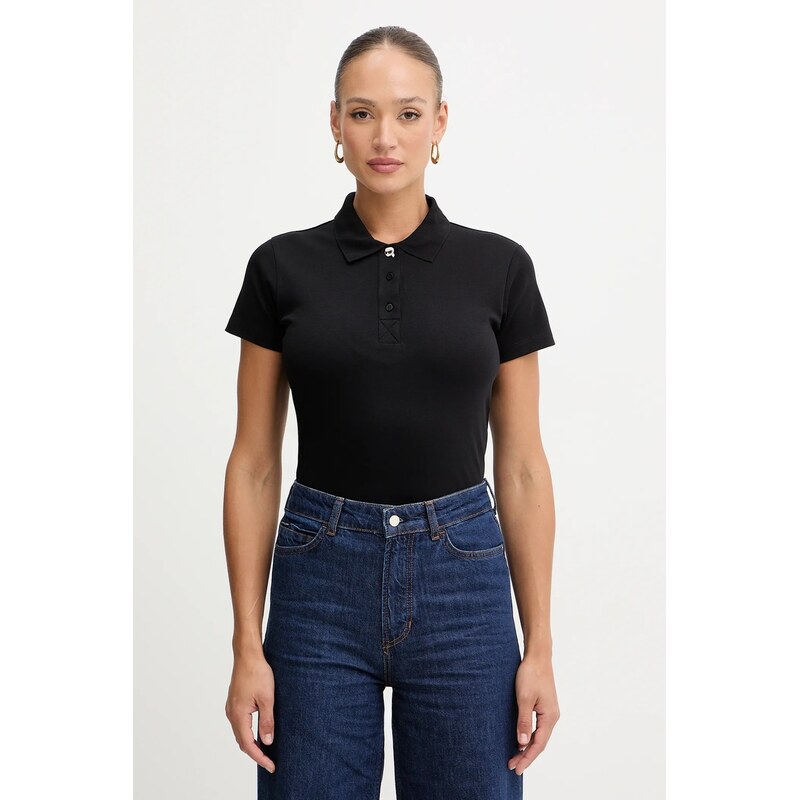 Bavlnené polo tričko Karl Lagerfeld IKON 66344824