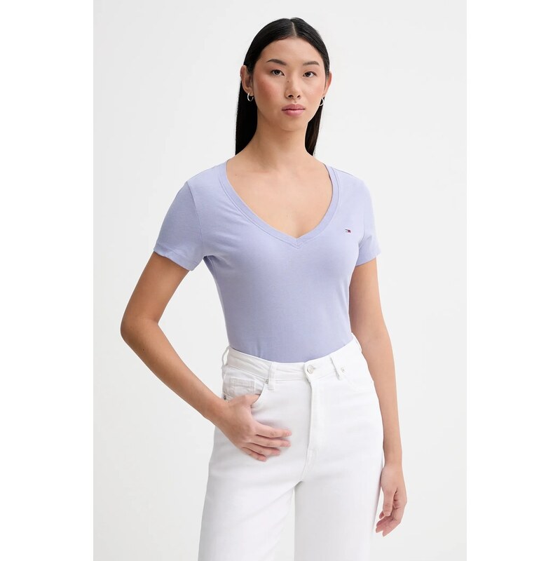 Bavlnené tričko Tommy Jeans 66336306