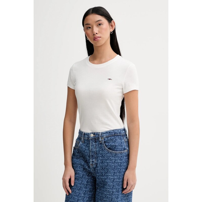 Bavlnené tričko Tommy Jeans 3-pak 66336375