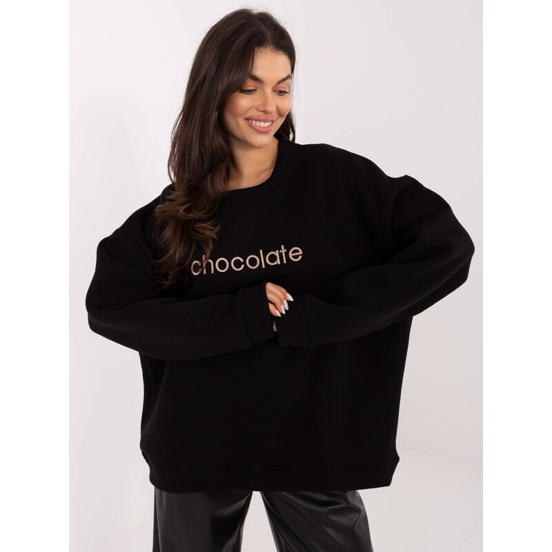 RUE PARIS Sweatshirt-RV-BL-A1036.22-black 66337937