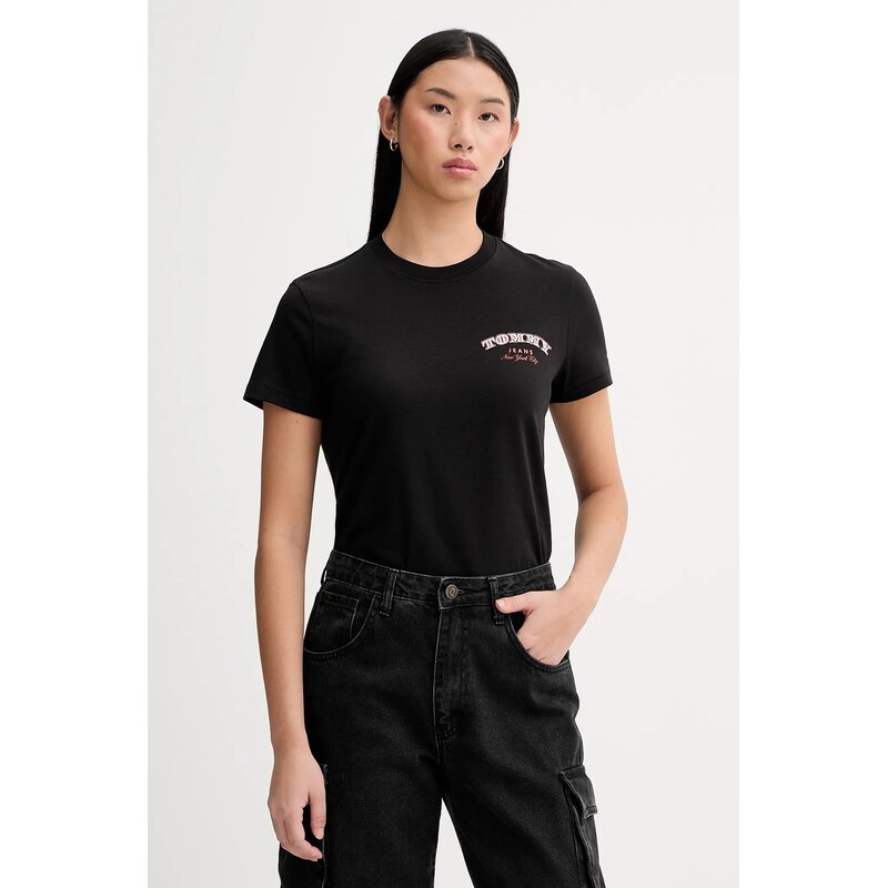 Bavlnené tričko Tommy Jeans 66336626