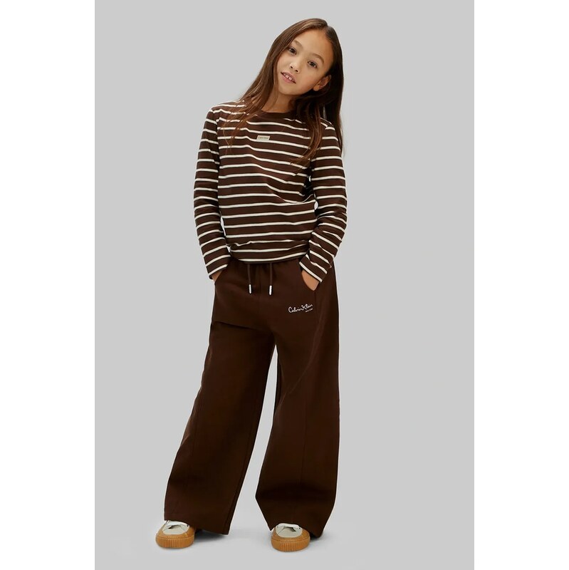 Detské bavlnené tepláky Calvin Klein Jeans 66336769