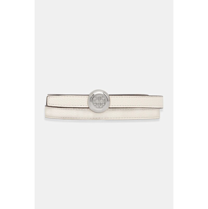 Kožený opasok Tory Burch Romy Reversible 66336882
