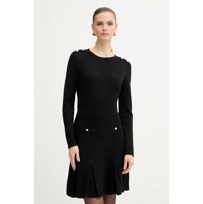 Šaty s prímesou vlny Morgan 66336898