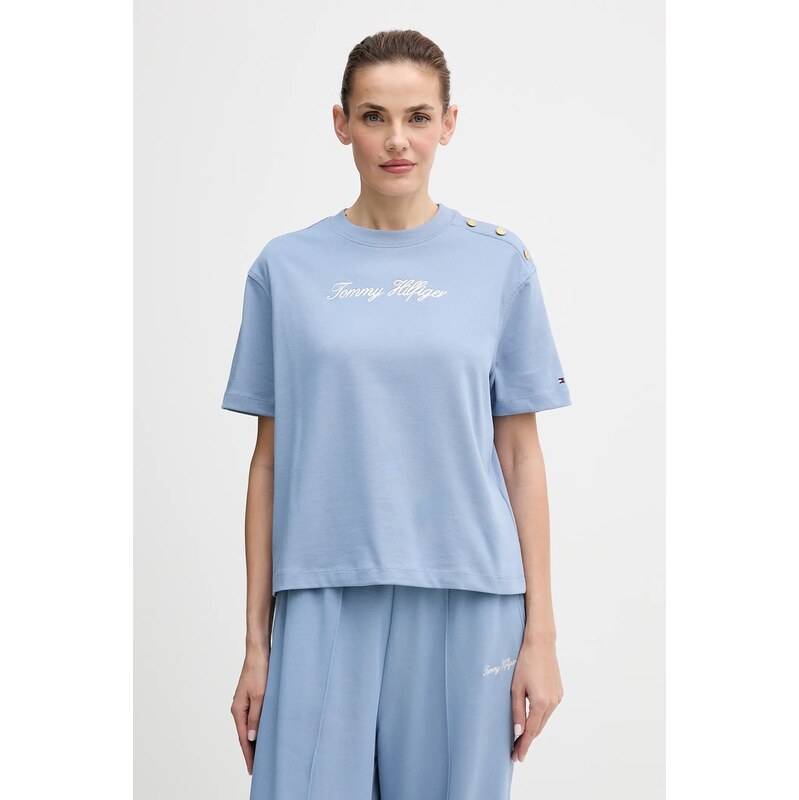 Bavlnené tričko Tommy Hilfiger 66336780