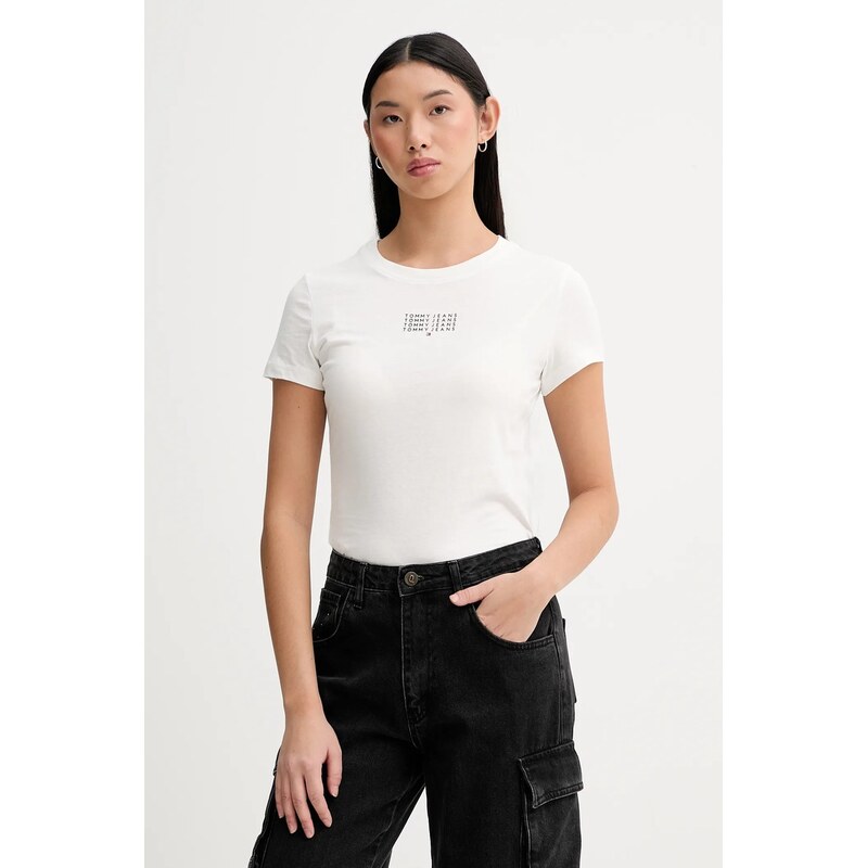 Bavlnené tričko Tommy Jeans 66336787