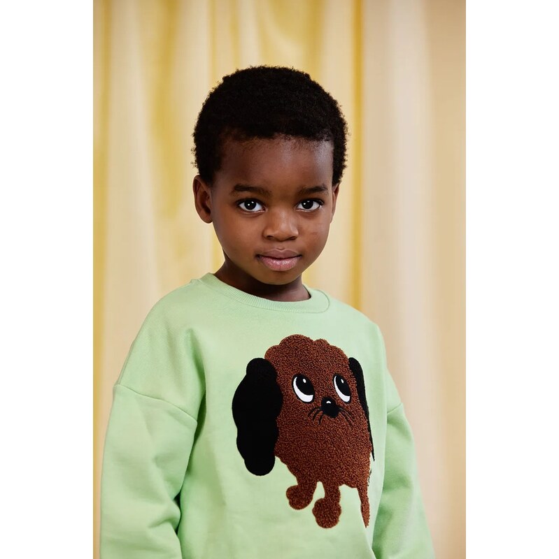 Detská bavlnená mikina Mini Rodini Doggie 66337104