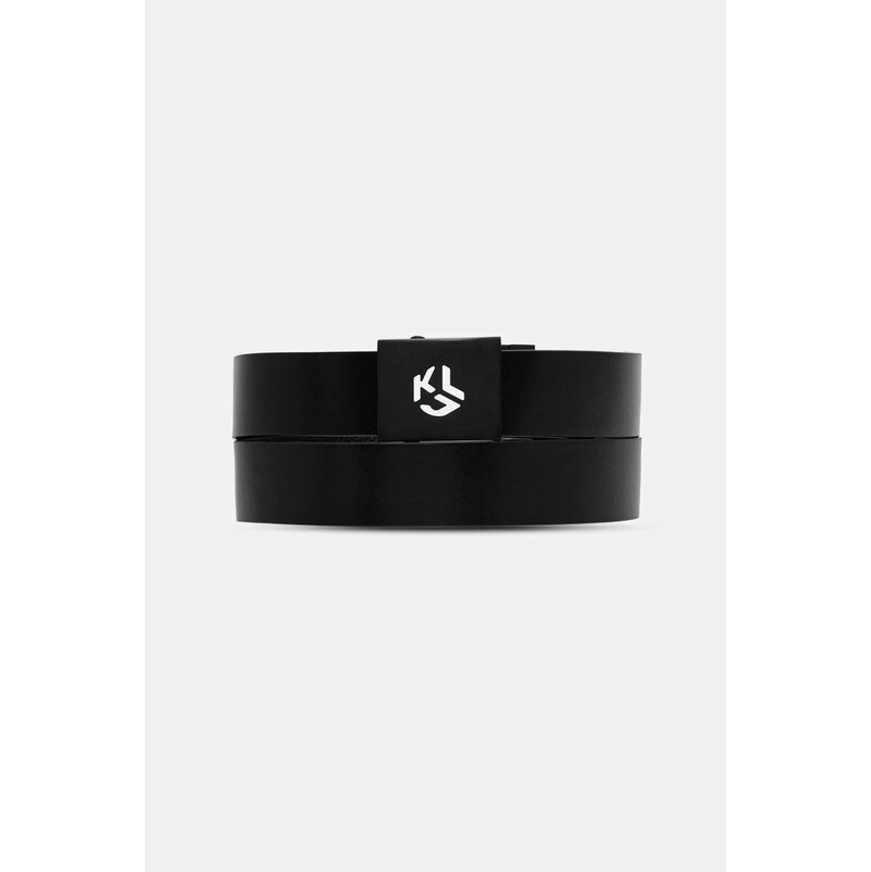 Obojstranný kožený opasok Karl Lagerfeld Jeans 66337168