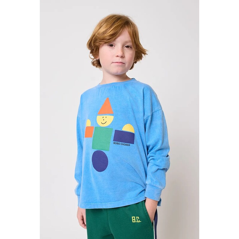 Detské tričko s dlhým rukávom Bobo Choses Wooden Toy 66337186