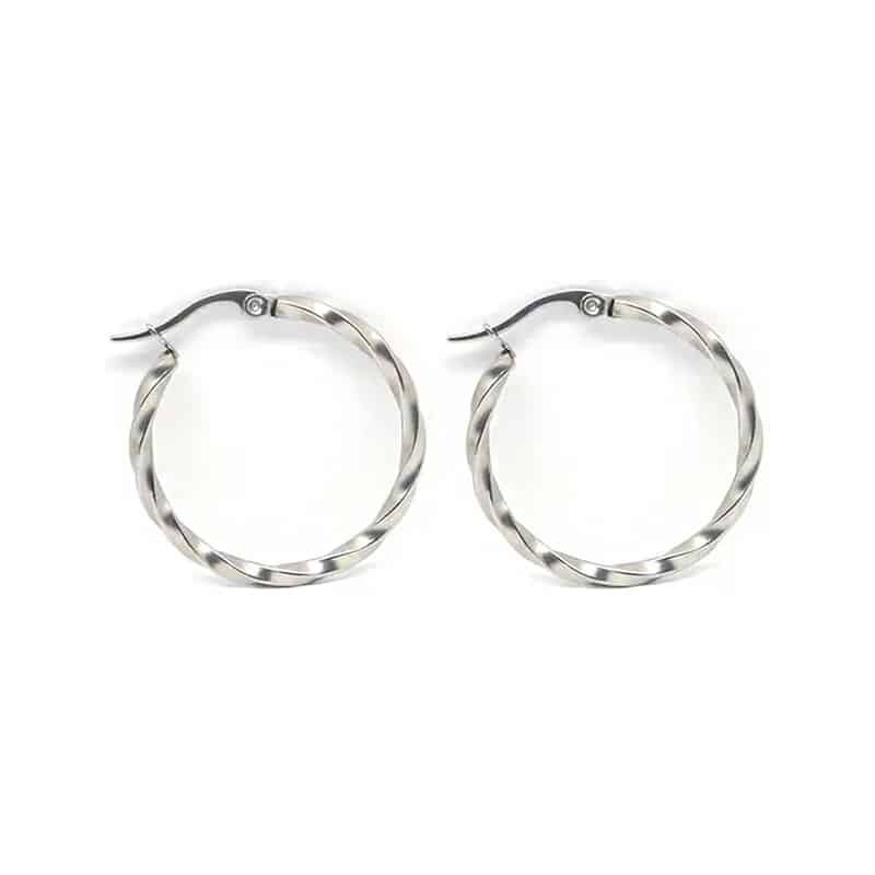 Oceľové náušnice Glare 642 66338047