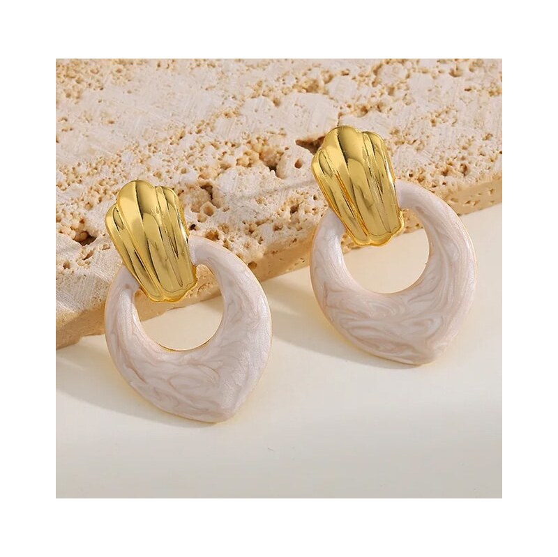 Oceľové náušnice Glare 655 66338059