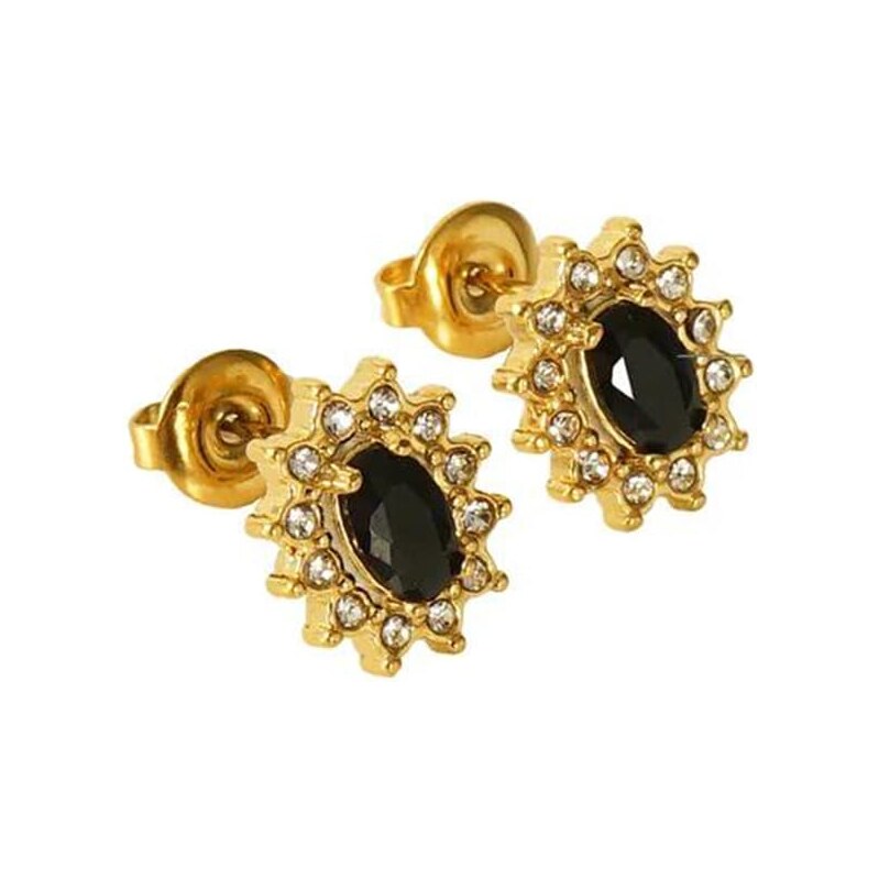 Oceľové náušnice Glare 665 66338069