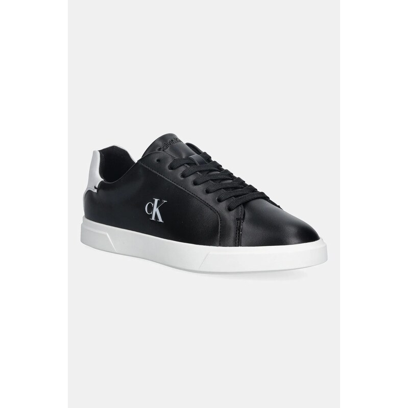 Tenisky Calvin Klein LOW PRO CUP LACEUP LTH MOIRE 66338319