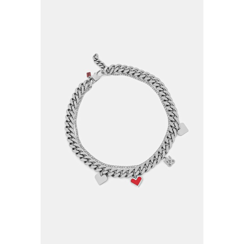 Náhrdelník HUGO E-VALENTINCHARMS-NEC 66344871