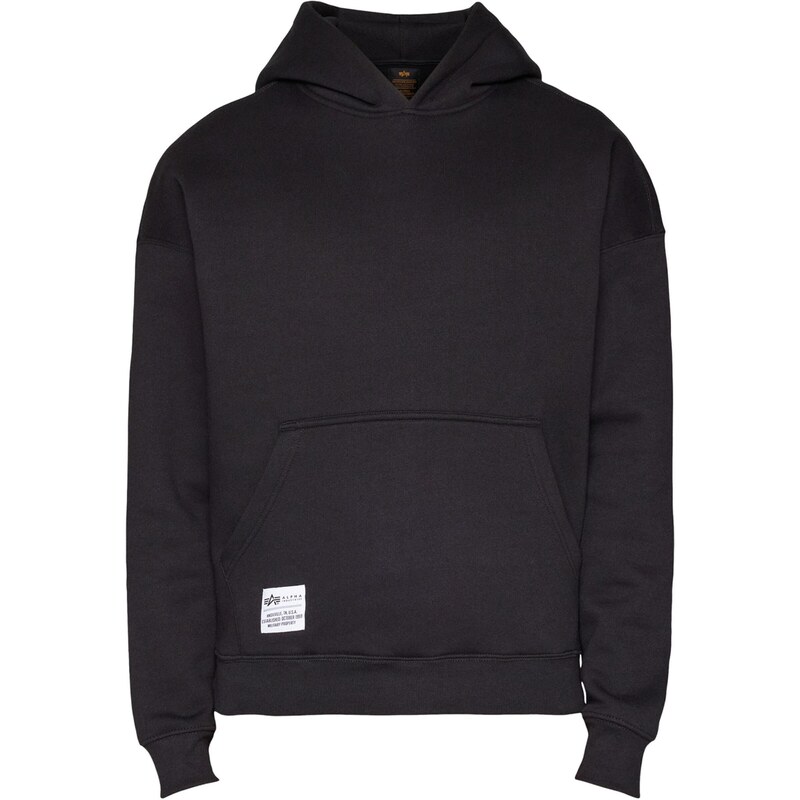 ALPHA INDUSTRIES Mikina svetlooranžová / čierna / biela 50403361